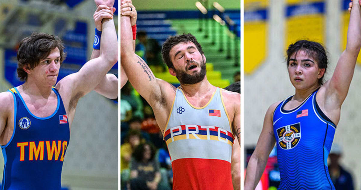 USA Wrestling Final 2024 U.S. Olympic Team Trials Qualifiers, as of